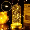 LED-Lichterkette, 20 Stück, 1 m, Kupferdraht, 10 LEDs, warmweiß Productafbeelding-voorbeeld