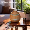 Luftbefeuchter, Diffuser, Aroma, Ultraschall-Vergeber, Produktbild-Vorschau 3