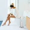 relaxdays Stojący uchwyt na rolkę papieru toaletowego Podgląd zdjęcia produktu 3