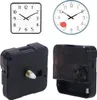 A collage of two clock faces and two clock mechanisms. Produktbild-Vorschau