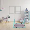 A child's room with a gymnastics bar, chair, and toys. Voir les images du produit