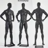 Manichino M23-8 nero uomo in piedi nero laccato opaco naso Anteprima dell’immagine prodotto 2