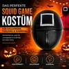 Čtvercová maska chobotnice - + 1x hrací karta na Halloween, Náhled obrázku produktu 5