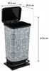 Rotho Paso, 40 l, Rechteckig, Metall, Kunststoff, Schwarz, Produktbild-Vorschau 7
