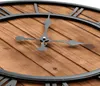 vidaXL Wanduhr Vintage mit Quarzwerk Holz und Metall 60 cm Produktbild-Vorschau 3
