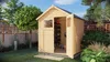 WOODTEX Naturbelassen 180 x 174 cm Gartenhaus Sylta 2, 14 Produktbild-Vorschau 20