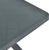 vidaXL Tavolo da bistrot antracite 70x70x72 cm plastica Anteprima dell’immagine prodotto 3