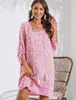 ASKSA Femme Robe tunique bohème Robe de plage Robe d'été Voir les images du produit 3