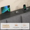 AODEMOKO Jugendbett mit LED, Ladestation, 7 Schubladen, Produktbild-Vorschau 8