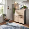 Sekretär SELVA-36 in Artisan Eiche Nb. mit graphit, B/H/T Produktbild-Vorschau 8