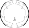 HELLA 8DA 355 050-631 Handbremsbeläge für MITSUBISHI Lancer Produktbild-Vorschau 1