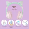 Kinder Over-Ear mit 85db Lautstärkebegrenzung LED-licht Produktbild-Vorschau 4
