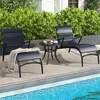 Runder Gartentisch, Terrassentisch aus Gussaluminium mit Produktbild-Vorschau 3