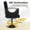 Fauteuil de coiffure hydraulique, pivotant à 360°, pour Voir les images du produit 4