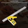 nastavitelný kovový kombinovaný čtverec 300 mm, pravoúhlé Náhled obrázku produktu 4