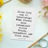 Mr. & Mrs. Panda Postkarte Spruch 61. Geburtstag - Weiß - Produktbild-Vorschau 2