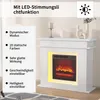 Elektrický krb Fortuna Lai - volně stojící krb s ohřevem Náhled obrázku produktu 4