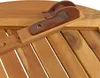 Balkontisch Klapptisch Holztisch Ø 60 cm Rund Gartentisch Produktbild-Vorschau 8