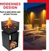 Outdoor Feuerkorb Garten-Kamin mit Funkenschutz Produktbild-Vorschau 7