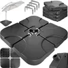 CASARIA® Set de 4 Dalles de Lestage en HDPE pour Parasol Voir les images du produit 1