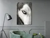 Vliesstoff Leinwandbild - Dog's Look (1 Part) Vertical Produktbild-Vorschau 2