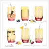 PLATINUX Trinkgläser Gelb-Rosa aus Glas Bunt 300ml Produktbild-Vorschau 7