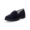 Waldläufer Damen Leder Loafer blau 5,5 Produktbild-Vorschau 1