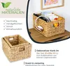 HMF Aufbewahrungskorb geflochten aus Wasserhyazinthe, Produktbild-Vorschau 2