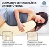 Seitenschläferkissen Kissen Stillkissen Allergiker 140x30 Produktbild-Vorschau 4