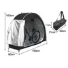 Fahrradgarage outdoor ohne bohren – faltbarer Produktbild-Vorschau 6