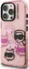 KARL LAGERFELD CASO ROSA PER IPHONE 16 PRO, Caso Elegante, Anteprima dell’immagine prodotto 1