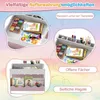 Table pour enfants COSTWAY avec 2 chaises, ensemble de Voir les images du produit 6