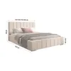 FEDVE Polsterbett Doppelbett Ambrus Schlafzimmer Bett Produktbild-Vorschau 6