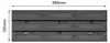 KBBS4013 Schwarze Werkzeugtafel Produktbild-Vorschau 2
