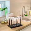 Flaschenhalter, Abtropfgestell Flaschen, Tassenhalter mit Produktbild-Vorschau 9