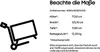 An icon of a trolley carrying a TV, next to a list of product dimensions and weight, and a note about delivery. Voir les images du produit