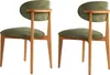 Skye Decor, Hochwertiges Stuhlset (2 Stück), Grünes Produktbild-Vorschau 4