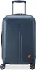 A navy blue DELSEY PARIS Allure 4DR Cabin Trolley is shown against a white background.
