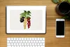 MuchoWow® Laptop Aufkleber Sticker Cover Lebensmittel - Produktbild-Vorschau 2