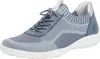 A single blue sneaker on a white background. Produktbild-Vorschau