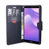 Huawei Y7 2018 Handyhülle Tasche Flip Case Smartphone Book Produktbild-Vorschau 2