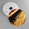 Wanduhr - Rund - Glasuhr - Klavier Musik Konzert - 40x40cm Produktbild-Vorschau 2