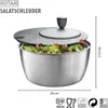 Salatschleuder ROTARE Edelstahl Salattrockner Schleuder Produktbild-Vorschau 2