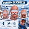 Lustige Balaclava mit Gesichtsprint, Winter Sturmhaube für Produktbild-Vorschau 4