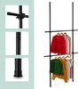 Sistema guardaroba telescopico Relaxdays, regolabile in Anteprima dell’immagine prodotto 5