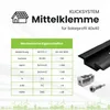 Solarprofile - 1x Mittelklemme schwarz - inkl. MwSt. - Produktbild-Vorschau 6