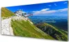 Glasbilder 125x50 Wandbild Druck auf Glas Gebirge Weg Produktbild-Vorschau 1