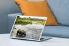 MuchoWow® Laptop Aufkleber Sticker Cover Nashorn im Wasser Produktbild-Vorschau 4