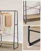 Close-up shots of a clothing rack and its details. Produktbild-Vorschau