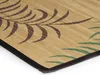 Tappeto in bambù stampato foglie esotiche beige 70x120 Anteprima dell’immagine prodotto 3